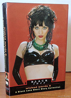 Example of a Black Lace short story collection with cover photo by Emma Delves-Broughton