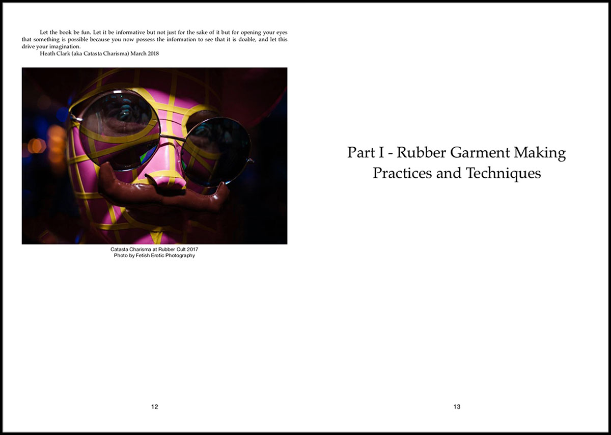 Compendium of Rubber Garment Making: Sample Spreads