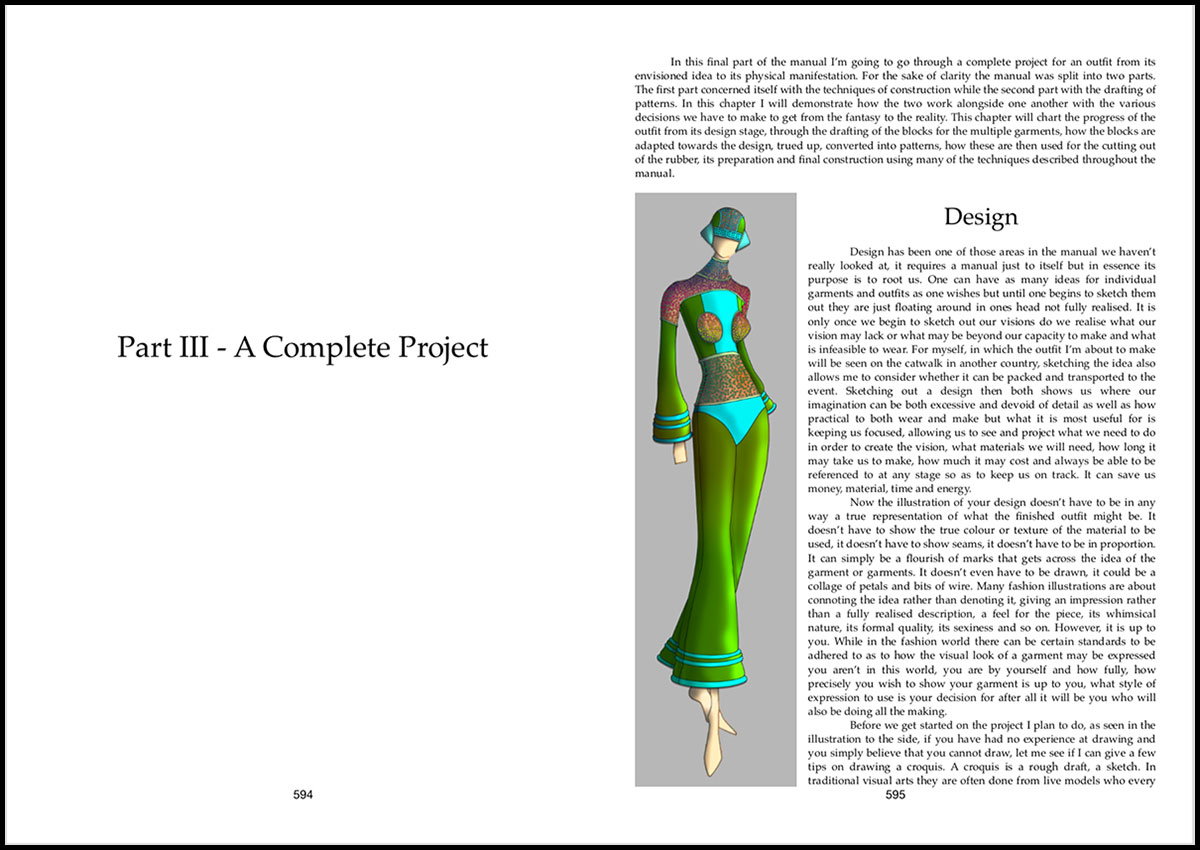 Compendium of Rubber Garment Making: Sample Spreads