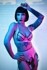 Krystina Kitsis: EctoMorph at 40 - Page 4 Back to Black Larger and Bonus Images