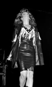 Pure Sex and Kim West Shows at Skin Two Club relaunch, Embassy 1985